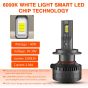 Allextreme H7 LED Headlight Conversion Kit 3200LM Headlamp 40W IP68 Water Resistant 6000K Cool White Light with 360 Degree Adjustable Driving Beam Car Sedan SUV Truck (2 Pcs)