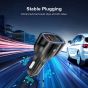 AllExtreme LZ- 368 Pro 36W Fast Car Charger 2 USB 1 Type C Port Quick 3.0 Charging Technology Smartphone Adapter Compatible with Sedans SUVs & Trucks