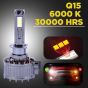 Allextreme Q15-H1 LED Headlight 150 Watt H1 Car Driving Headlamp Bulb Lights 22000LM Chip Fog Light Ideal for Cars