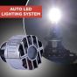 Allextreme Q15-H1 LED Headlight 150 Watt H1 Car Driving Headlamp Bulb Lights 22000LM Chip Fog Light Ideal for Cars
