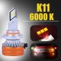 Allextreme K11-9006 LED Headlight 80 Watt 9006 Car Driving Headlamp Bulb Lights 13000LM Chip Fog Light Ideal for Cars