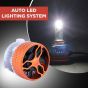 Allextreme K11-9006 LED Headlight 80 Watt 9006 Car Driving Headlamp Bulb Lights 13000LM Chip Fog Light Ideal for Cars