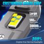 Allextreme R45-H7 LED Headlight 140 Watt H7 Car Driving Headlamp Bulb Lights 30000LM Chip Fog Light Ideal for Cars