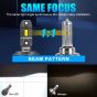 Allextreme R45-H7 LED Headlight 140 Watt H7 Car Driving Headlamp Bulb Lights 30000LM Chip Fog Light Ideal for Cars