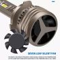 Allextreme K12-9006 LED Headlight 110 Watt 9006 Car Driving Headlamp Bulb Lights 15000LM Chip Fog Light Ideal for Cars