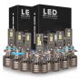 Allextreme K12-9006 LED Headlight 110 Watt 9006 Car Driving Headlamp Bulb Lights 15000LM Chip Fog Light Ideal for Cars