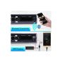 AllExtreme T-1 Car Stereo AM FM Radio Receiver/MP3 USB Aux-in Backlight Bluetooth Audio & Calling Head Unit Wireless Remote (Black)