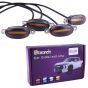 Allextreme EX4CG9L Car Grille Led Lamp Front Bumper Warning Insert Lights DRL Vehicle Accessory Compatible with Cars, Trucks, SUV (4 pcs, Yellow)