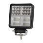 Allextreme EX38L01 48W Car Irradiation Lamp IP67 High-Intensity 38LED Dual Beam Power Work Light Vehicle Accessory Compatible with Cars Trucks SUVs (Yellow & White, Pack of 1)