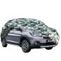 AllExtreme MXP5007 Car Body Cover 100% Waterproof Compatible with Maruti Suzuki XL-6 Custom Fit Dust UV Heat Resistant Indoor Outdoor Body Protection (Army Print with Mirror)