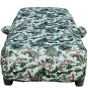 AllExtreme CZP5007 100% Tested Waterproof Car Body Cover Compatible with City zx Triple Stitched UV Heat Resistant Indoor Outdoor Body Protection (Army Print with Mirror)