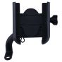 Allextreme EXMUH01 Mobile Phone Holder with USB Charger Waterproof Easy Adjustable Rear View Mirror Mount Solid Metal Cradle Stand Suitable forBike & Mobile Phones 3.5" to 7.0"