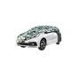AllExtreme HMZ5007 100% Tested Waterproof Car Body Cover Compatible with Mobilio Triple Stitched UV Heat Resistant Indoor Outdoor Body Protection (Army Print with Mirror)