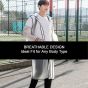 AllExtreme EVA Raincoats Transparent Reusable Water Resistant with Hood and Sleeves for Women Men Camping Rainy Season Travel Backpack Coverage (EXM2-BL-M)