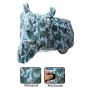 AllExtreme 100% Tested Waterproof Scooty Cover Dustproof Indoor Outdoor UV Protection Rain Bike Body Cover Compatible for Activa Maestro and All Two Wheeler Scooter (Army Green, Large)