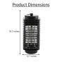AllExtreme Bug Killer Rechargeable Insect Killer Lamp USB Powered Pests Catcher for Home Office Balcony (Random Colour)