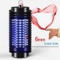 AllExtreme Bug Killer Rechargeable Insect Killer Lamp USB Powered Pests Catcher for Home Office Balcony (Random Colour)