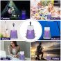 AllExtreme Bug Killer Insect Killer Lamp USB Powered Pests Catcher for Home Office Balcony (Random Colour)