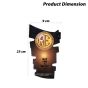 AllExtreme EX3TNS Customized Fuel/Gas Tank Pad Protector Decal Sticker Compatible with Enfield Bullet (Golden)