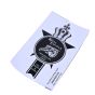 AllExtreme EX2TNS Customized Fuel/Gas Tank Pad Protector Decal Sticker Compatible with Bullet (Black)