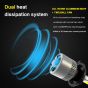 AllExtreme 72 Watt H1 Car LED Headlight 9000LM Super Bright Beam 6500K S2 Led Chips Conversion Kit Car Bulb Driving Headlamp Fog Light for SUVs Trucks Sedans