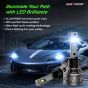 AllExtreme 60 Watt H3 Car LED Headlight 13,000LM Super Bright Beam 6500K N61 Led Chips Conversion Kit Car Bulb Driving Headlamp Fog Light for SUVs Trucks Sedans