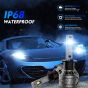 AllExtreme 60 Watt H3 Car LED Headlight 13,000LM Super Bright Beam 6500K N61 Led Chips Conversion Kit Car Bulb Driving Headlamp Fog Light for SUVs Trucks Sedans