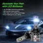 AllExtreme 60 Watt 9005 Car LED Headlight 13,000LM Super Bright Beam 6500K N61 Led Chips Conversion Kit Car Bulb Driving Headlamp Fog Light for SUVs Trucks Sedans
