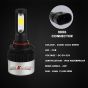 AllExtreme 72 Watt 9006 Car LED Headlight 9000LM Super Bright Beam 6500K S2 Led Chips Conversion Kit Car Bulb Driving Headlamp Fog Light for SUVs Trucks Sedans