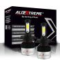 AllExtreme 72 Watt H4 Car LED Headlight 9000LM Super Bright Beam 6500K S2 Led Chips Conversion Kit Car Bulb Driving Headlamp Fog Light for SUVs Trucks Sedans