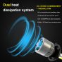 AllExtreme 72 Watt H11 Car LED Headlight 9000LM Super Bright Beam 6500K S2 Led Chips Conversion Kit Car Bulb Driving Headlamp Fog Light for SUVs Trucks Sedans