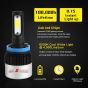 AllExtreme 72 Watt H11 Car LED Headlight 9000LM Super Bright Beam 6500K S2 Led Chips Conversion Kit Car Bulb Driving Headlamp Fog Light for SUVs Trucks Sedans