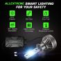AllExtreme 120 Watt H1 Car LED Headlight 22000LM Super Bright Beam 6500K N37 Led Chips Conversion Kit Car Bulb Driving Headlamp Fog Light for SUVs Trucks Sedans