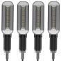 Allextreme EXNPE40 Imported Original Waterproof Style Blinker Bright LED Indicators Universal For All Bikes, Lights (Pack Of 4, Yellow,Red & White)