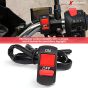 Allextreme EXNPE41 15 LED Fog Light 12V DC Headlamp Bar Wate Resistant for Off-Roading Scooty Motorcycle Car (Pack of 2 with On/Off Switch)