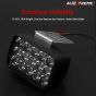Allextreme EXNPE41 15 LED Fog Light 12V DC Headlamp Bar Wate Resistant for Off-Roading Scooty Motorcycle Car (Pack of 2 with On/Off Switch)