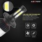 Allextreme EXNPE23 LED Headlight with High Brightness for Scooties, Motorcycles, Bikes (Universal fit, Pack of 1)