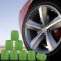 AllExtreme Fluorescent Tyre Valve Caps Illuminated Tire Cap Night Glow Luminous Wheel Covers Ideal for Cars and Bikes (Pack of 2, Green)
