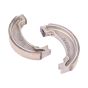 Allextreme Euro Brake Shoe Bike Accessory Reliable Stopping Power Smooth Operation Enhanced Safety Durable Materials Compatible with Drum Brake Systems Improved Safety For Automobiles (Big)