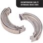 Allextreme Euro Brake Shoe Bike Accessory Reliable Stopping Power Smooth Operation Enhanced Safety Durable Materials Compatible with Drum Brake Systems Improved Safety For Automobiles (Big)