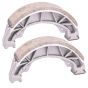 Allextreme Euro Brake Shoe Bike Accessory Reliable Stopping Power Smooth Operation Enhanced Safety Durable Materials Compatible with Drum Brake Systems Improved Safety for Automobiles