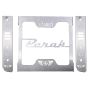 AllExtreme Euro J6 Radiator Grill Bike Radiator Grille Protector Motorcycle Accessory Shield Cover Heavy Duty Compatible With Jawa Perak (Silver)