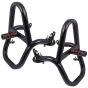 AllExtreme Euro J20 Crash Guard for Bike Motorcycle Safety Accessory Hit Slider Protector Durable Leg Guard Falling Protection Heavy Duty (2 Pcs, Black)