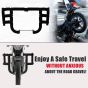 AllExtreme Stainless Steel Leg Guard with Wrapped Rope Heavy Duty Front Bike Safety Crash Bar Compatible with Reborn & Meteor - Black