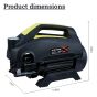 AllExtreme X-030723 High Pressure Car Washer 2200W Pump 220 Bar 12L/min Flow Rate Commercial Cleaning Machine for Cars Bikes Washing