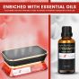 AllExtreme Treasure Car Perfume Diffuser with Essential Oil Dashboard Vent Liquid Clip Freshener Starter Kit- Rose, Pack of 1