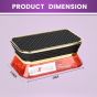 AllExtreme Treasure Car Perfume Diffuser with Essential Oil Dashboard Vent Liquid Clip Freshener Starter Kit- Violet, Pack of 1