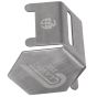 AllExtreme EXST05D Disk Brake Cover Bike Front Disc Fluid Oil Reservoir Stainless Steel Handle Tank Cap Custom Fit for Motorcycle Portable Sturdy Design (Silver)