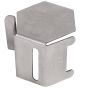 AllExtreme EXST05D Disk Brake Cover Bike Front Disc Fluid Oil Reservoir Stainless Steel Handle Tank Cap Custom Fit for Motorcycle Portable Sturdy Design (Silver)