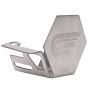AllExtreme EXST05D Disk Brake Cover Bike Front Disc Fluid Oil Reservoir Stainless Steel Handle Tank Cap Custom Fit for Motorcycle Portable Sturdy Design (Silver)